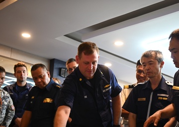 Philippine Coast Guard hosts collaborative mission planning meeting with U.S. and Japan Coast Guards in Manila