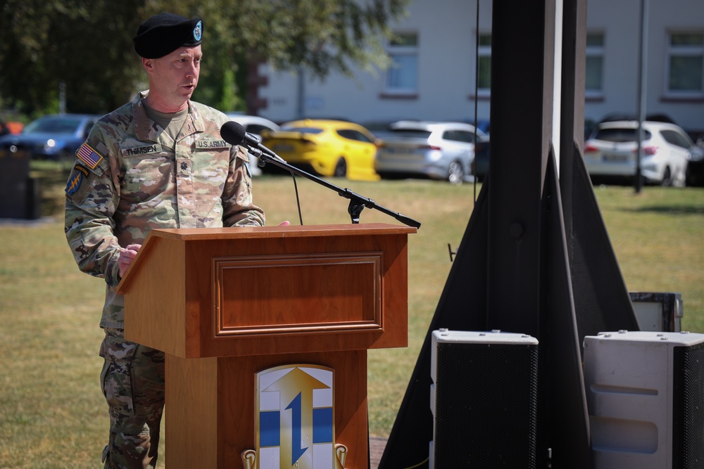 21st Special Troops Battalion Change of Command Ceremony