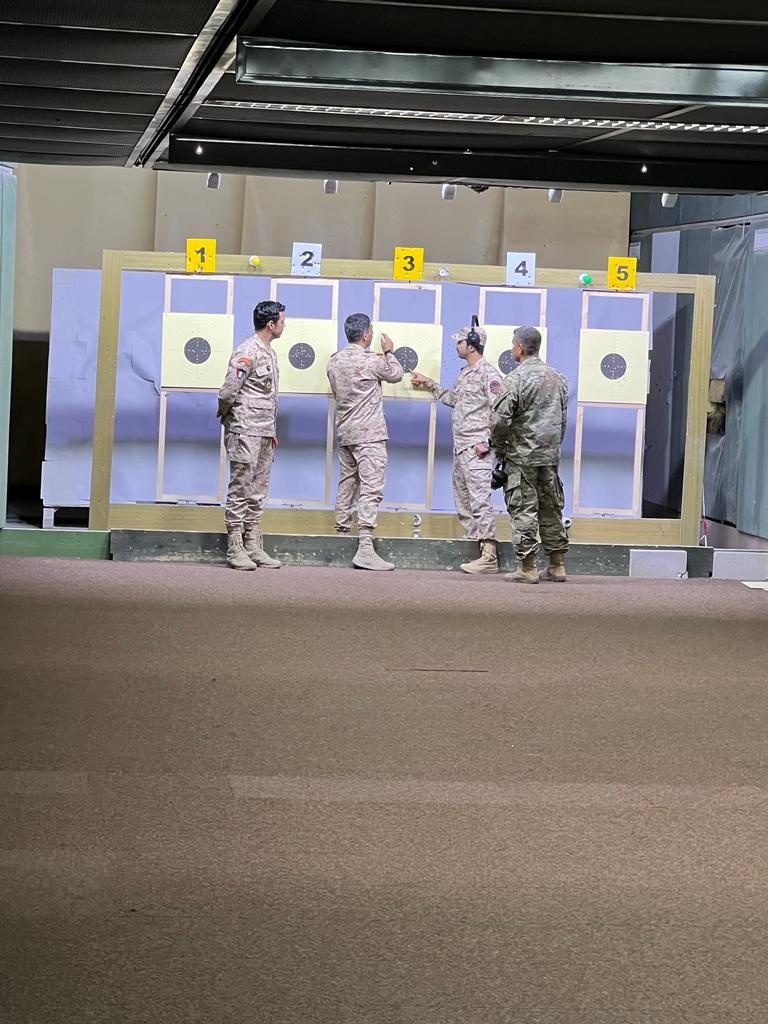 386th AEW Airmen participate in Firing Competition with Kuwaiti counterparts