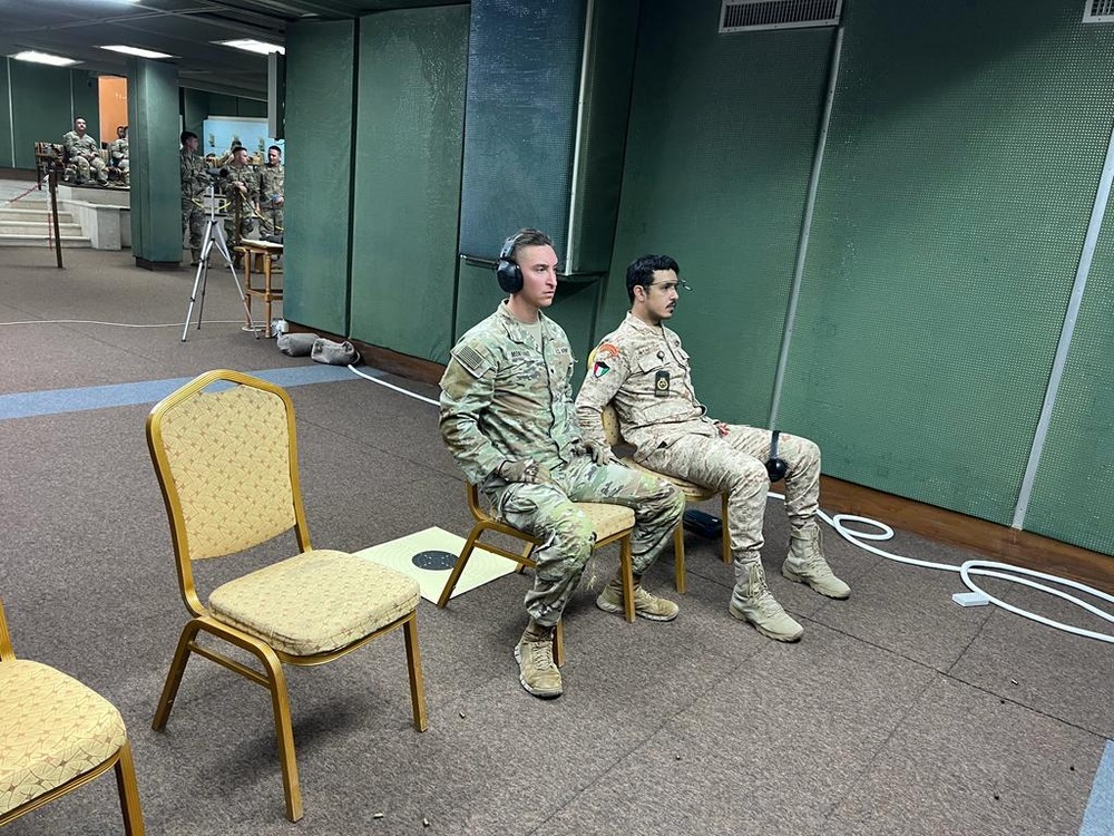 386 AEW Airmen participate in Firing Competition with Kuwaiti counterparts