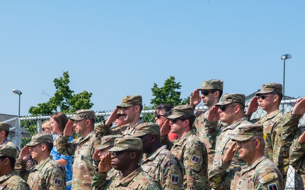 Task Force says goodbye to first commander