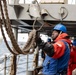 USS Normandy Conducts a Replenishment-at-Sea