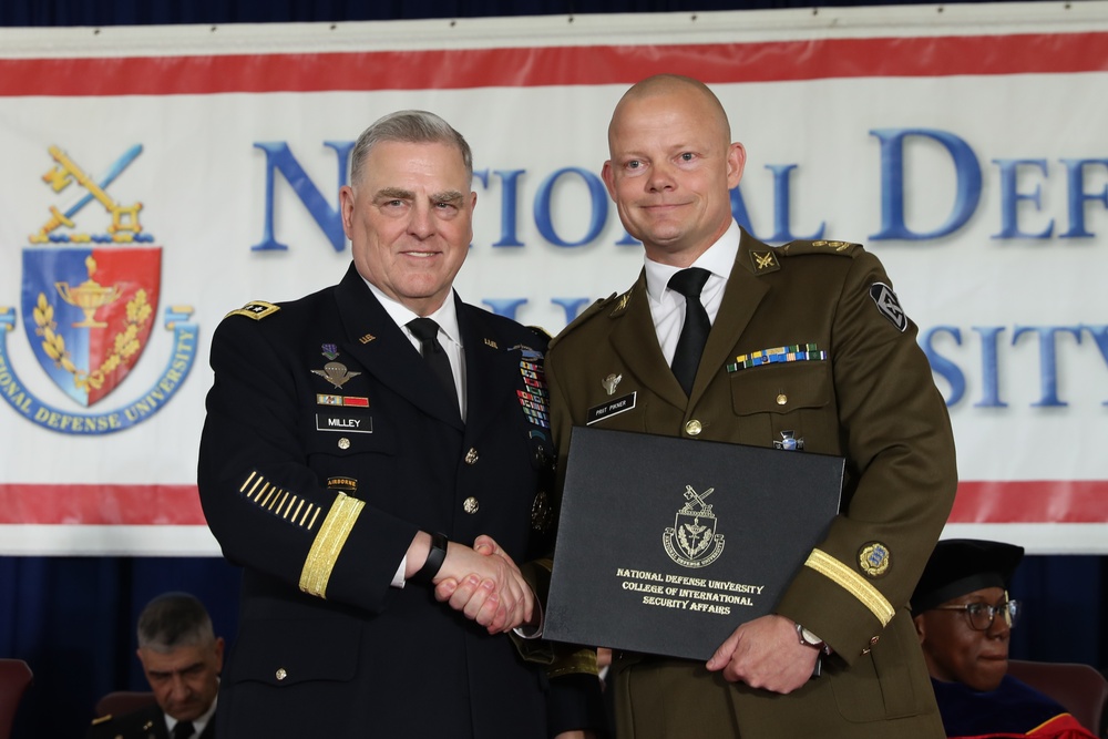 2023 commencement at the National War College