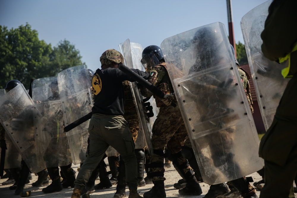 U.S. Soldiers and Italian Army Clash at JMRC