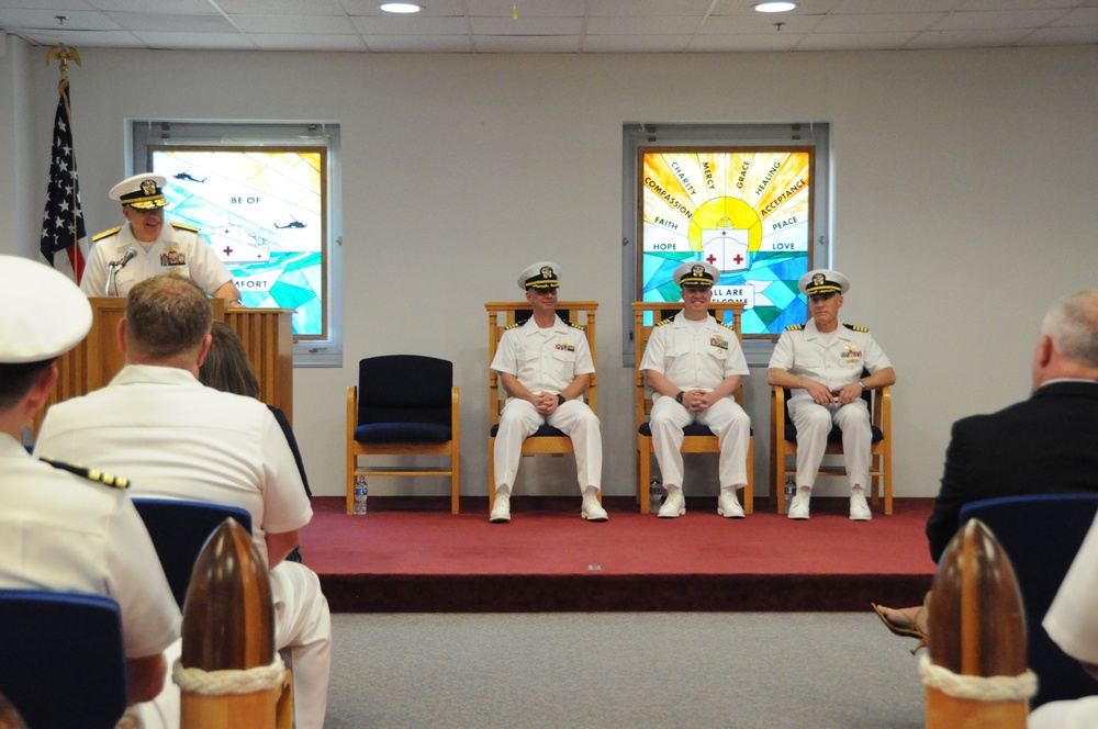 NMCFHPC Change of Command Ceremony