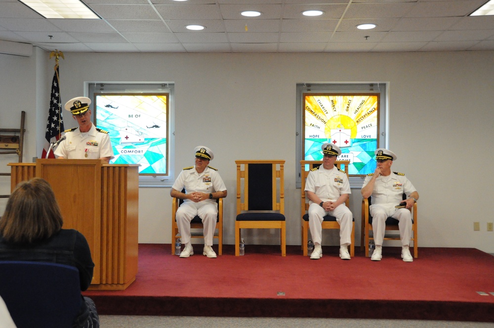 NMCFHPC Change of Command Ceremony