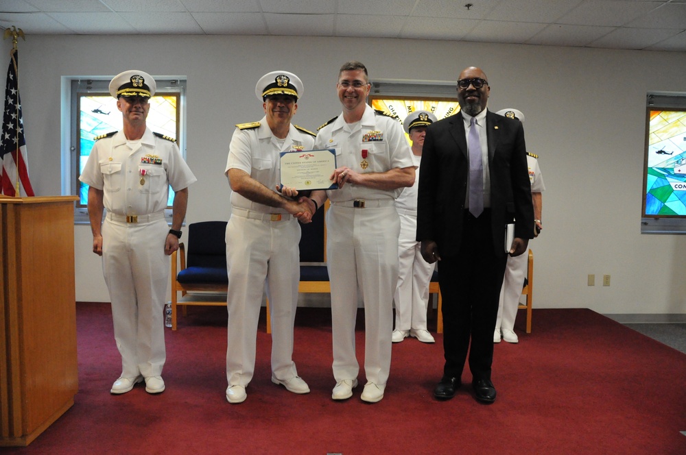 NMCFHPC Change of Command Ceremony