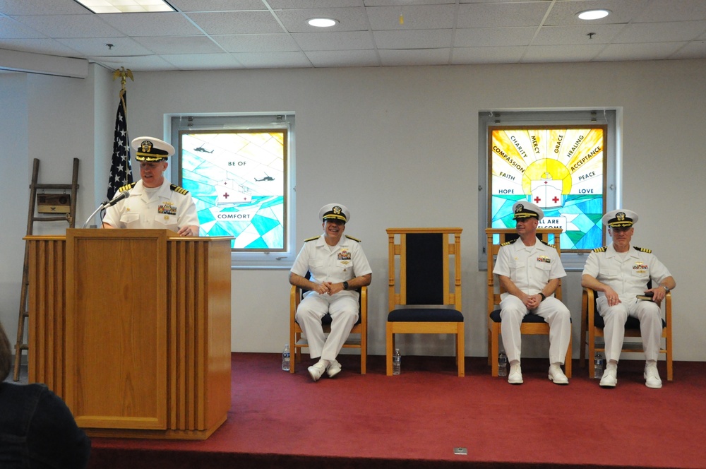 NMCFHPC Change of Command Ceremony