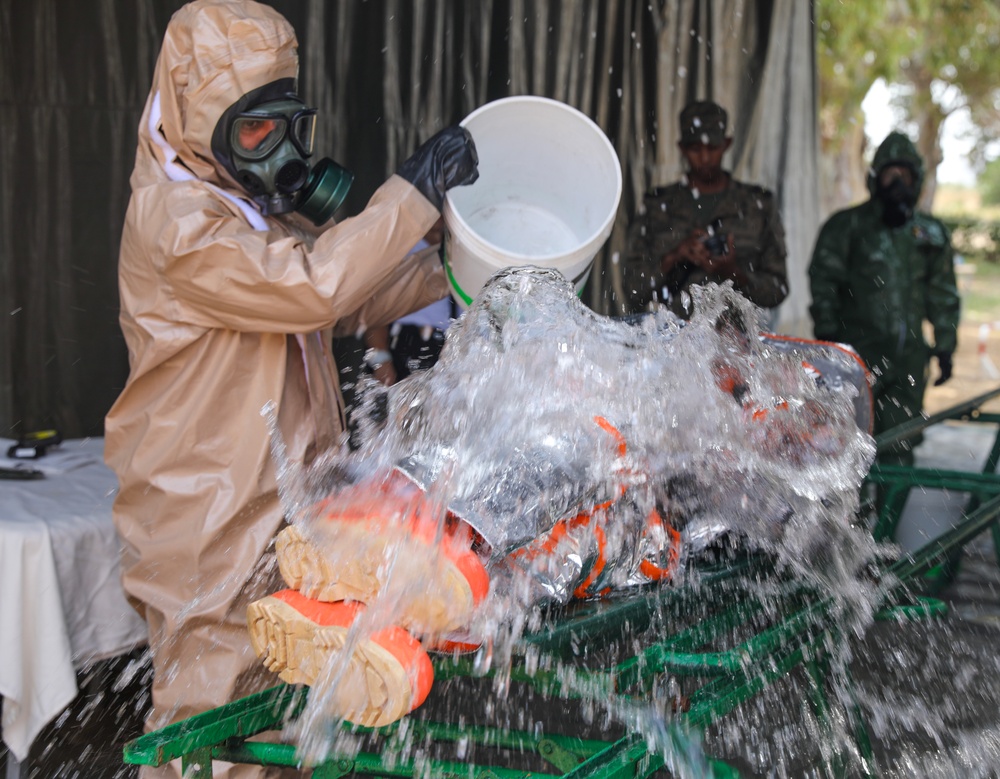 CBRN medical scenario at African Lion 2023