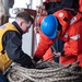 USS Normandy Conducts a Replenishment-at-Sea