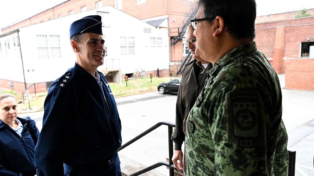 Vice Chief of the National Guard Bureau, Lt. Gen. Marc H. Sasseville speaks to class 62