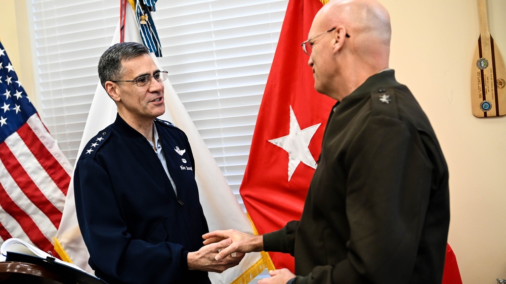 Vice Chief of the National Guard Bureau, Lt. Gen. Marc H. Sasseville speaks to class 62