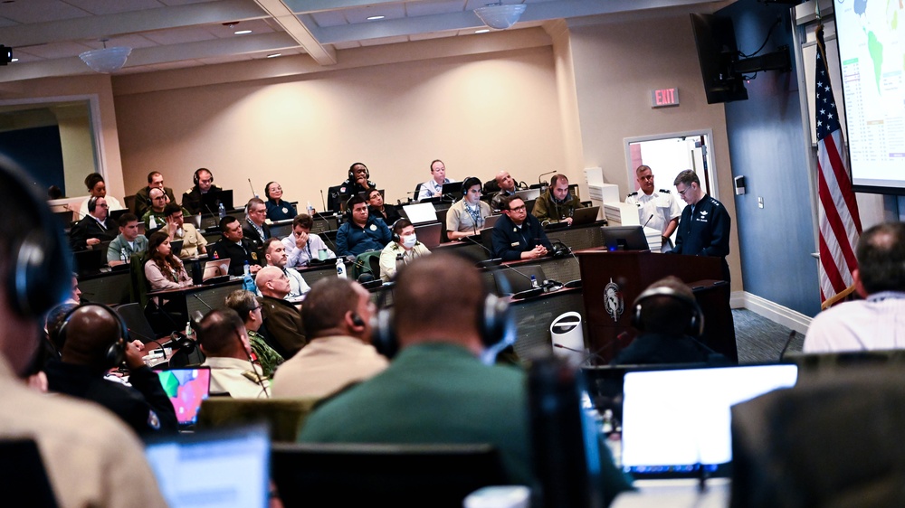 Vice Chief of the National Guard Bureau, Lt. Gen. Marc H. Sasseville speaks to class 62