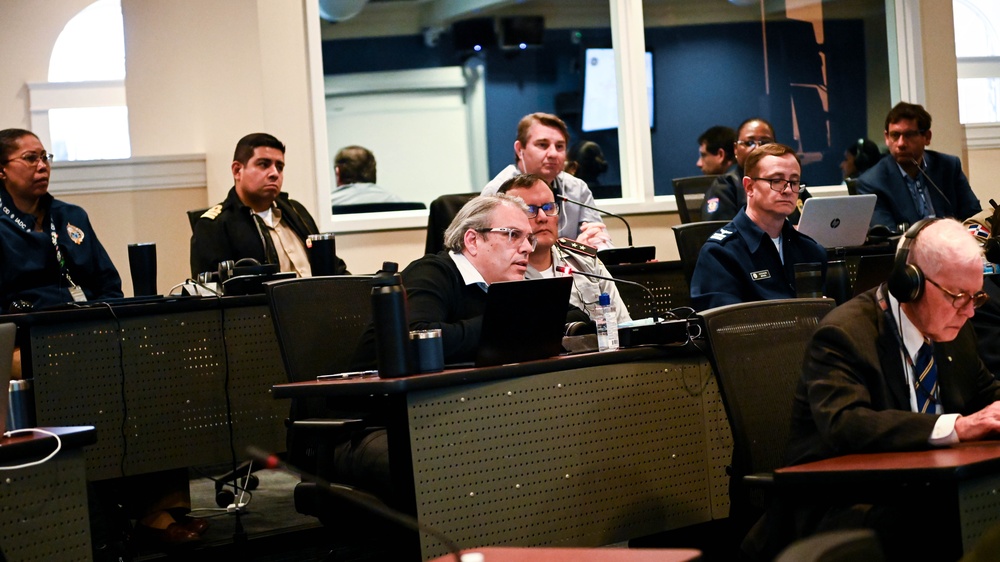 Vice Chief of the National Guard Bureau, Lt. Gen. Marc H. Sasseville speaks to class 62