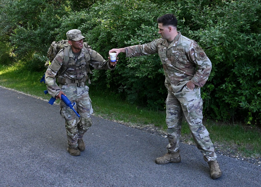 105th Base Defense Squadron Ruck March