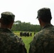 Brazilian Marines take tour of MCRD Parris Island to observe training