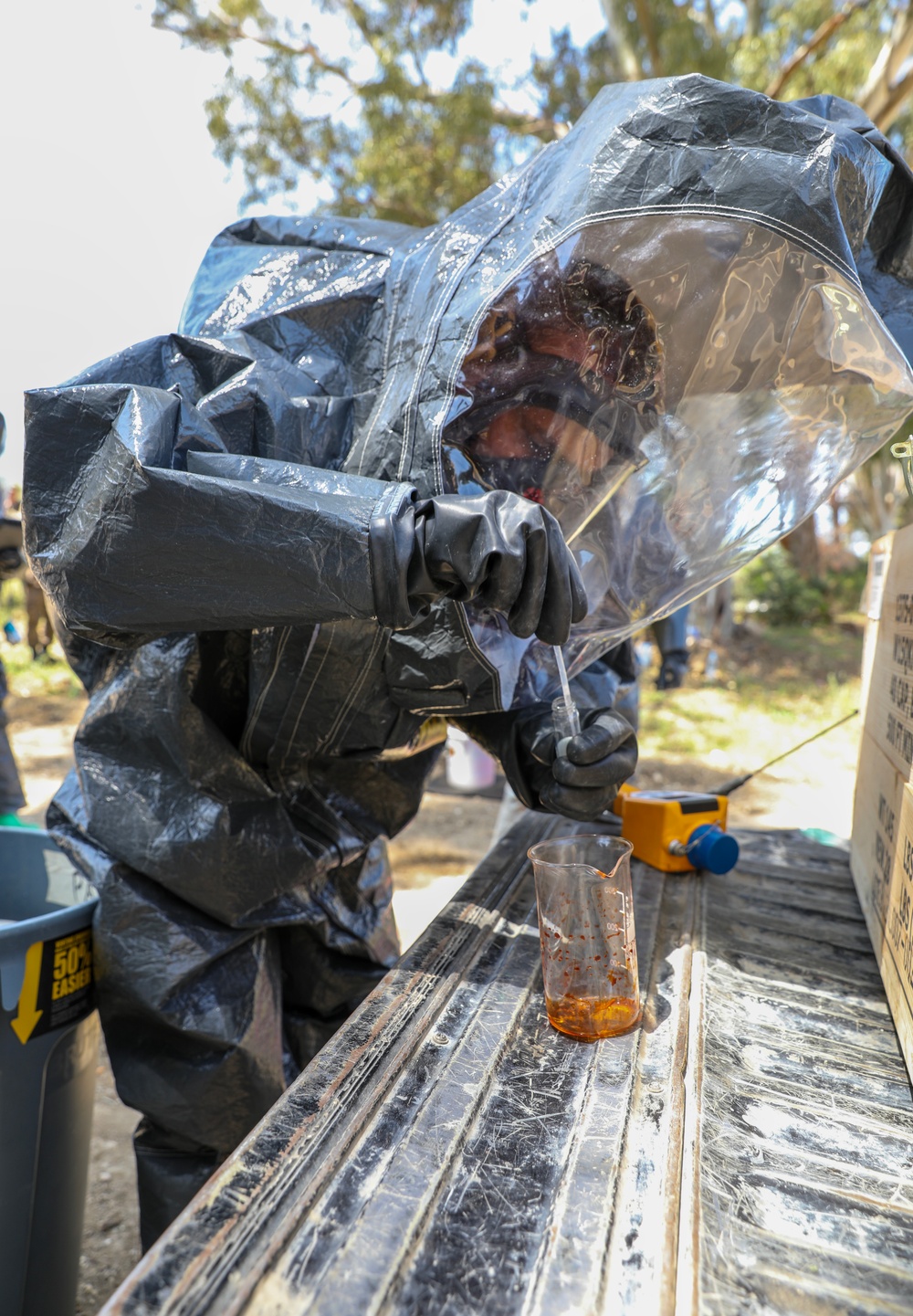 EOD and CBRN conduct joint training in Tunisia at African Lion 2023