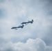 A-10's practice flying maneuvers