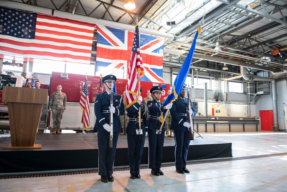 423d CS change of command