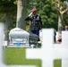 Sky Soldiers honor an unknown WWI Soldier during burial ceremony in France