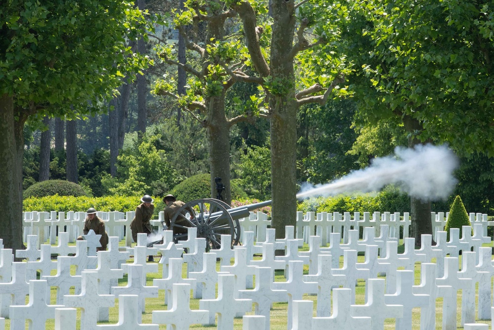 Sky Soldiers honor an unknown WWI Soldier during burial ceremony in France