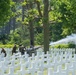 Sky Soldiers honor an unknown WWI Soldier during burial ceremony in France