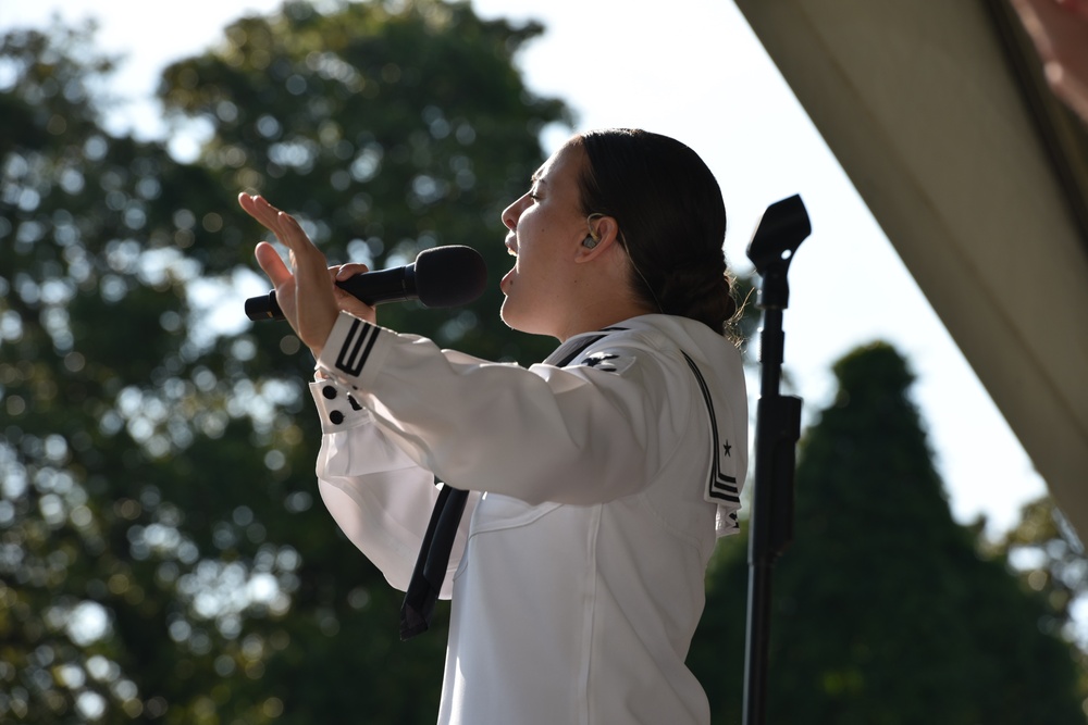 U.S. Fleet Forces Band performed at the Armed Forces Day concert