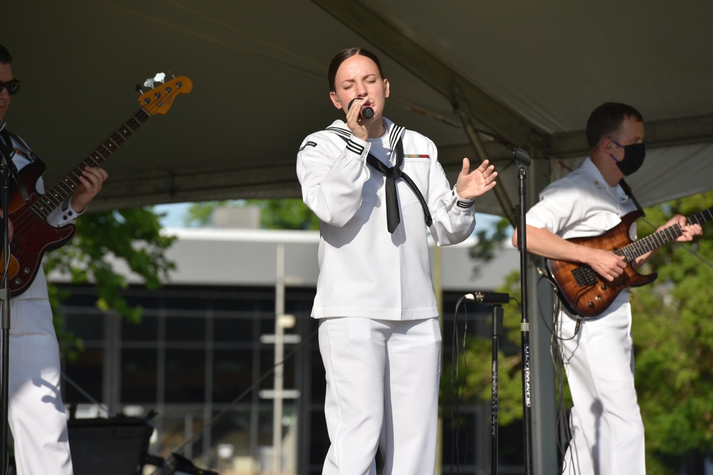 U.S. Fleet Forces Band performed at the Armed Forces Day concert