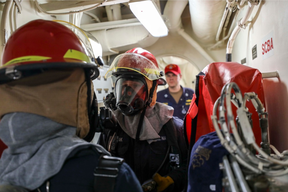 USS Paul Ignatius Holds GQ Drills