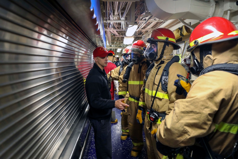 USS Paul Ignatius Holds GQ Drills