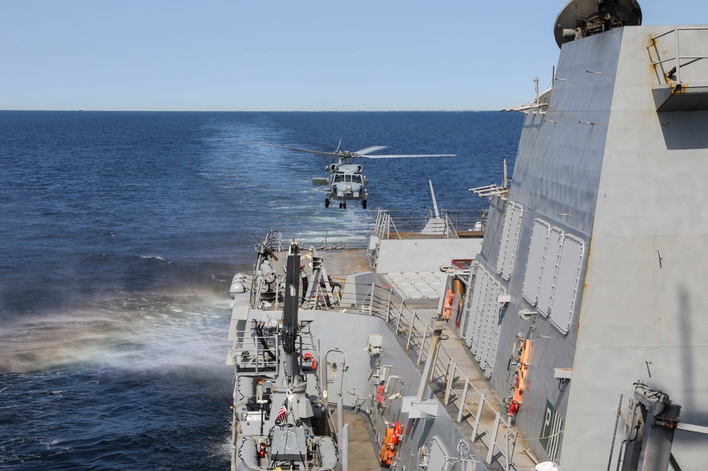 BALTOPS 23: USS Paul Ignatius Conducts Air Operations