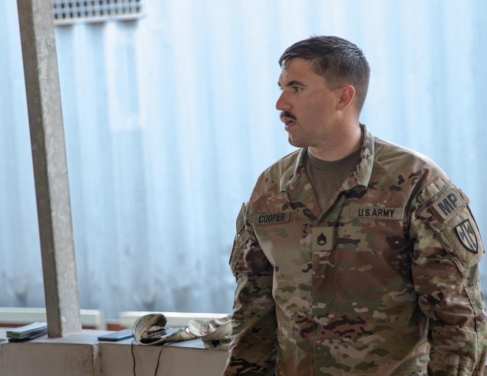 U.S. military and Ghana Armed Forces train together on basic rifle marksmanship during African Lion 2023