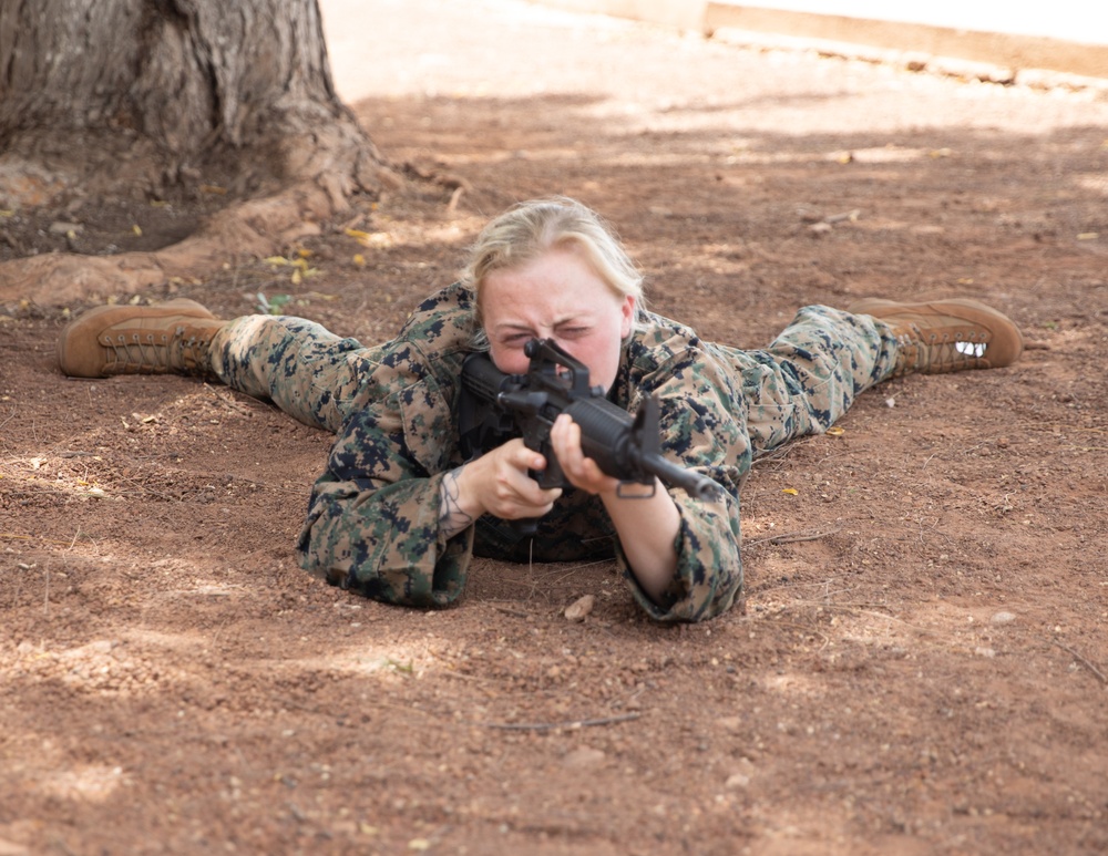 U.S. military and Ghana Armed Forces train on basic rifle marksmanship during African Lion 2023