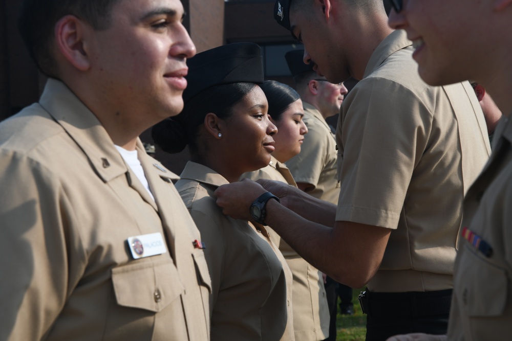 Naval Medical Center Camp Lejeune frocking ceremony