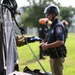 South Carolina National Guard and South Carolina State Fire perform honor flight for Charleston Police Chief Luther Reynolds and Irmo Firefighter James Muller