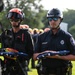 South Carolina National Guard and South Carolina State Fire perform honor flight for Charleston Police Chief Luther Reynolds and Irmo Firefighter James Muller