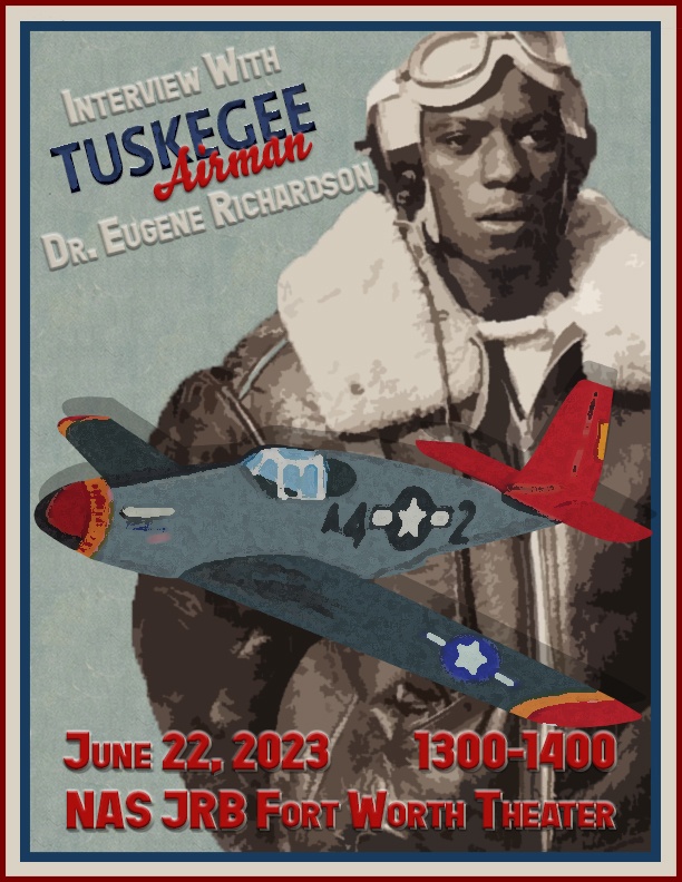 Tuskegee Airman Interview Poster