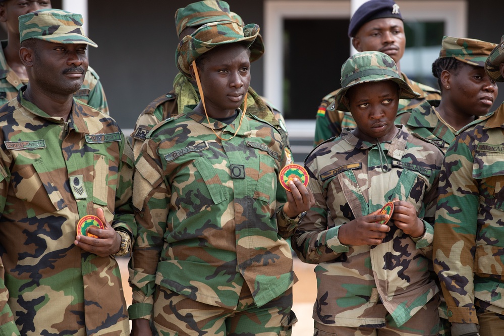 African Lion 2023 starts with patching ceremony in Ghana