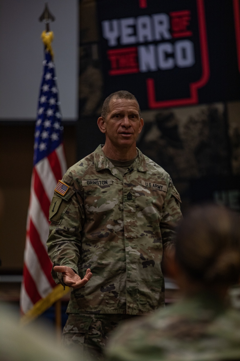 True Grit: 16th SMA Visits Ft. Riley