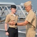 Re-enlistment aboard the Battleship Wisconsin