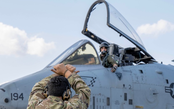 124th Warthogs Arrive at Exercise Air Defender