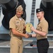 Naval Museum hosts a re-enlistment ceremony