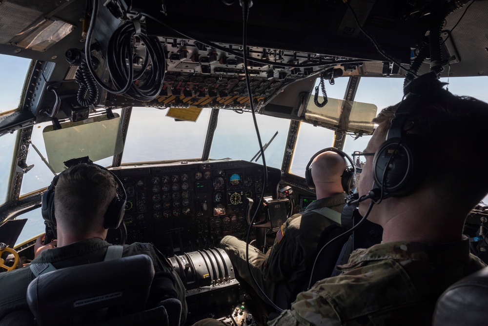 U.S. Airmen with the 182nd Airlift Wing depart for exercise Air Defender 2023 from Peoria