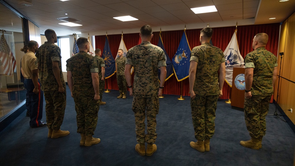 Navy Marine Corps Achievement Medal: Gunnnery Sgt. Rocha, RS Chicago