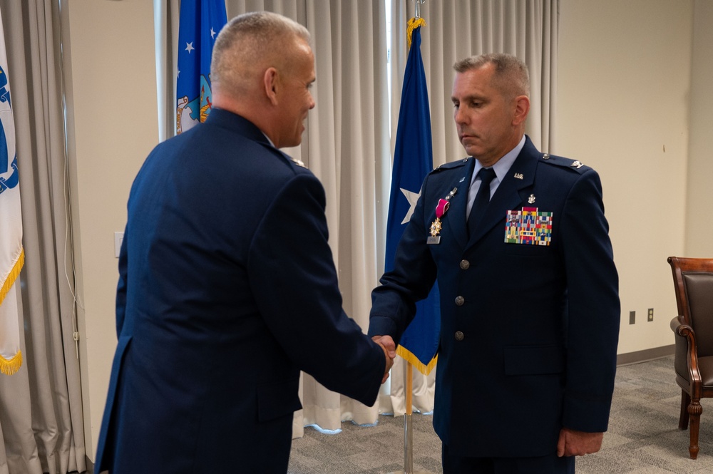 Colonel Driscoll retires after over 37 years of military service