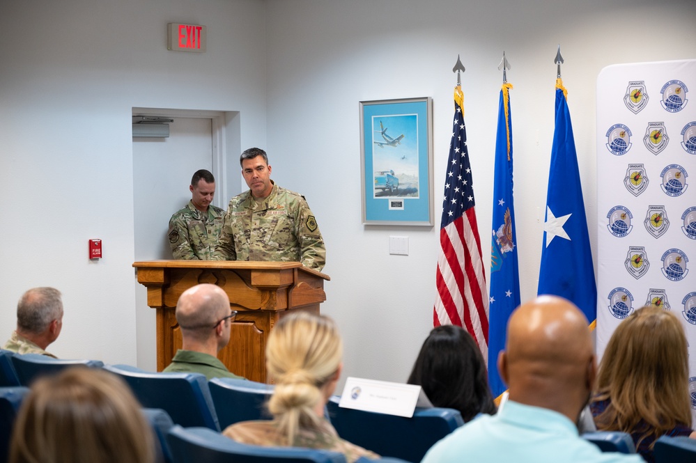 AMMOS assumption of command ceremony