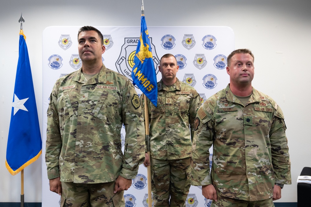 AMMOS assumption of command ceremony