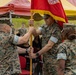 1st Bn., 4th Marines holds change of command ceremony