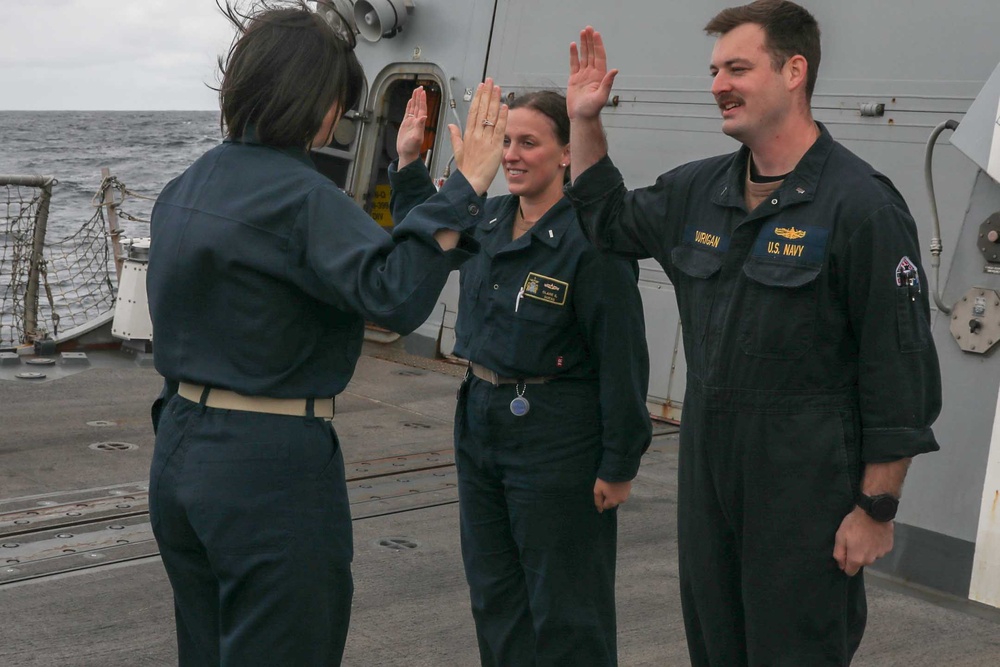 USS Thomas Hudner Deploys With GRFCSG