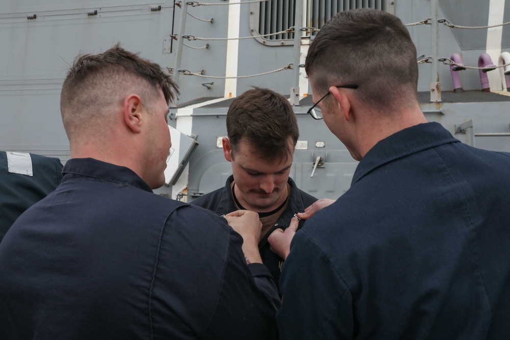 USS Thomas Hudner Deploys With GRFCSG